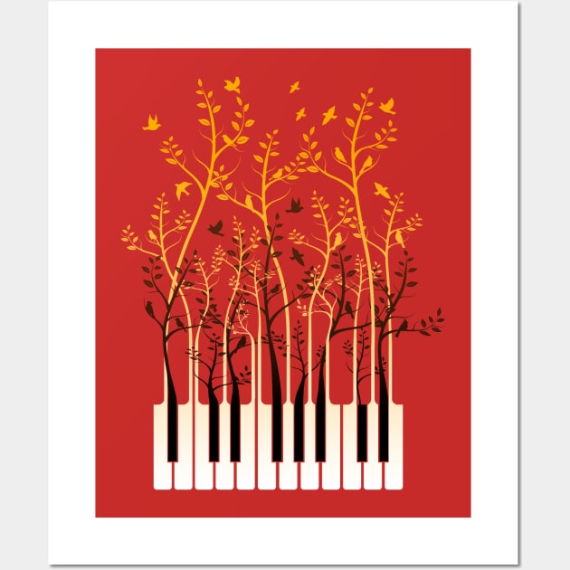 Music Jungle Wall Art by ChetanAdlak